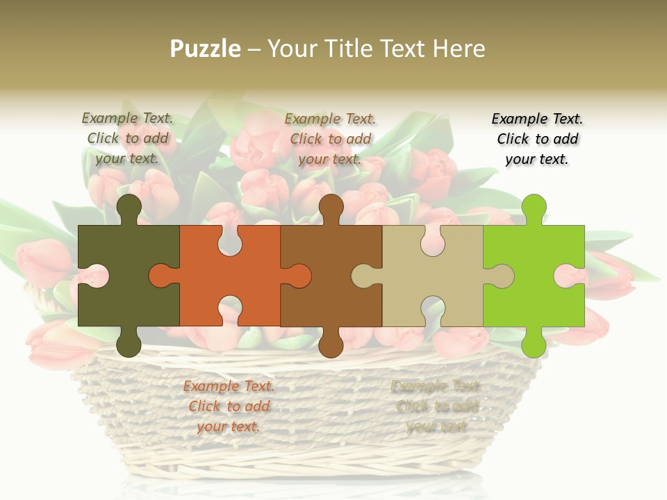 Fresh Straw Isolated PowerPoint Template