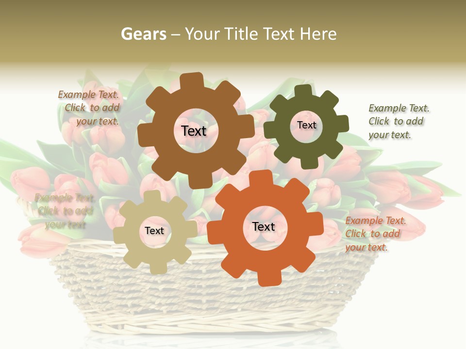 Fresh Straw Isolated PowerPoint Template