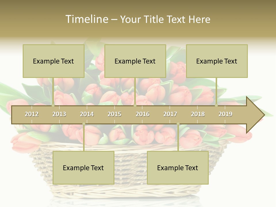 Fresh Straw Isolated PowerPoint Template