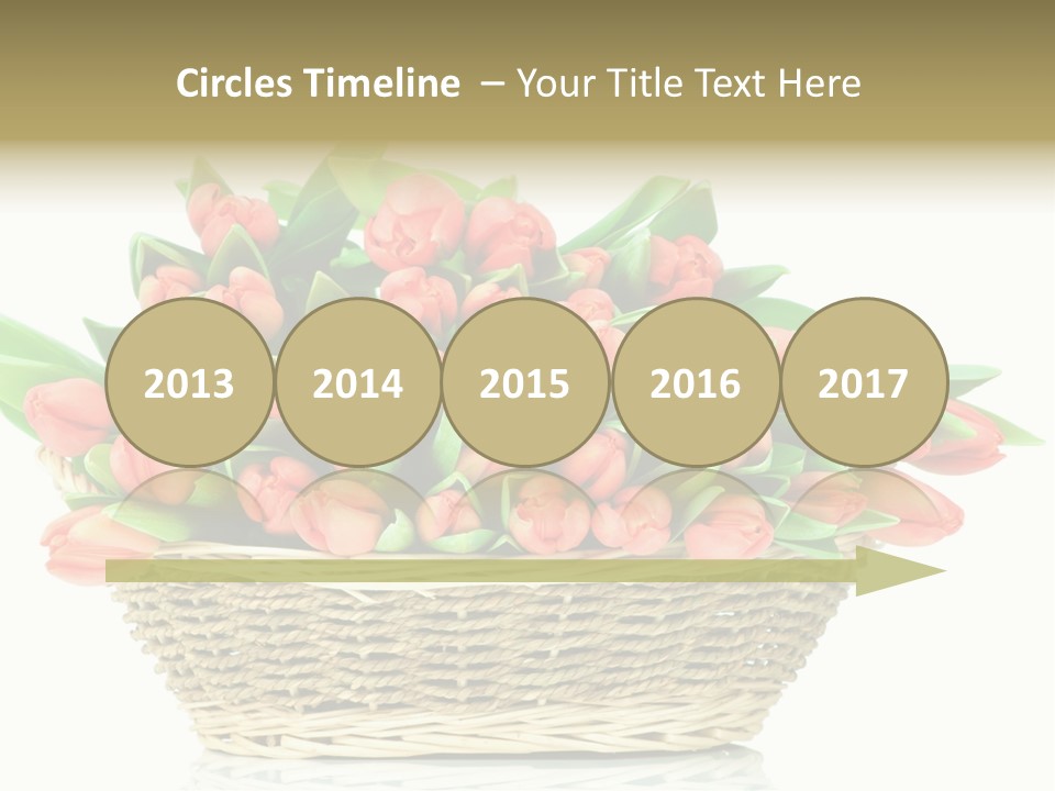 Fresh Straw Isolated PowerPoint Template