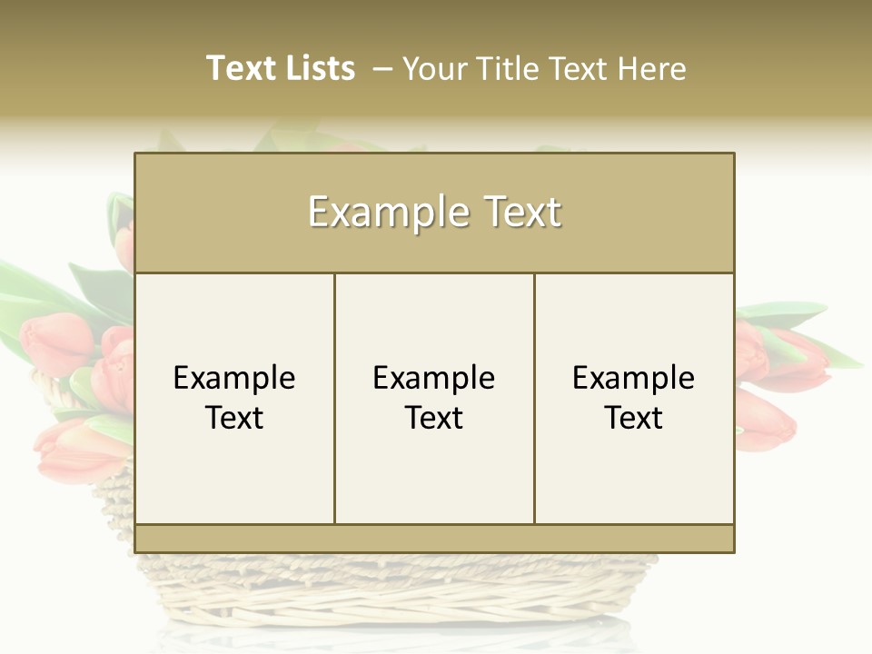 Fresh Straw Isolated PowerPoint Template