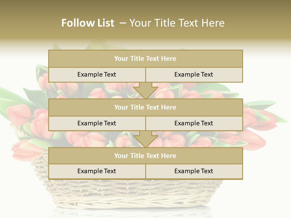 Fresh Straw Isolated PowerPoint Template