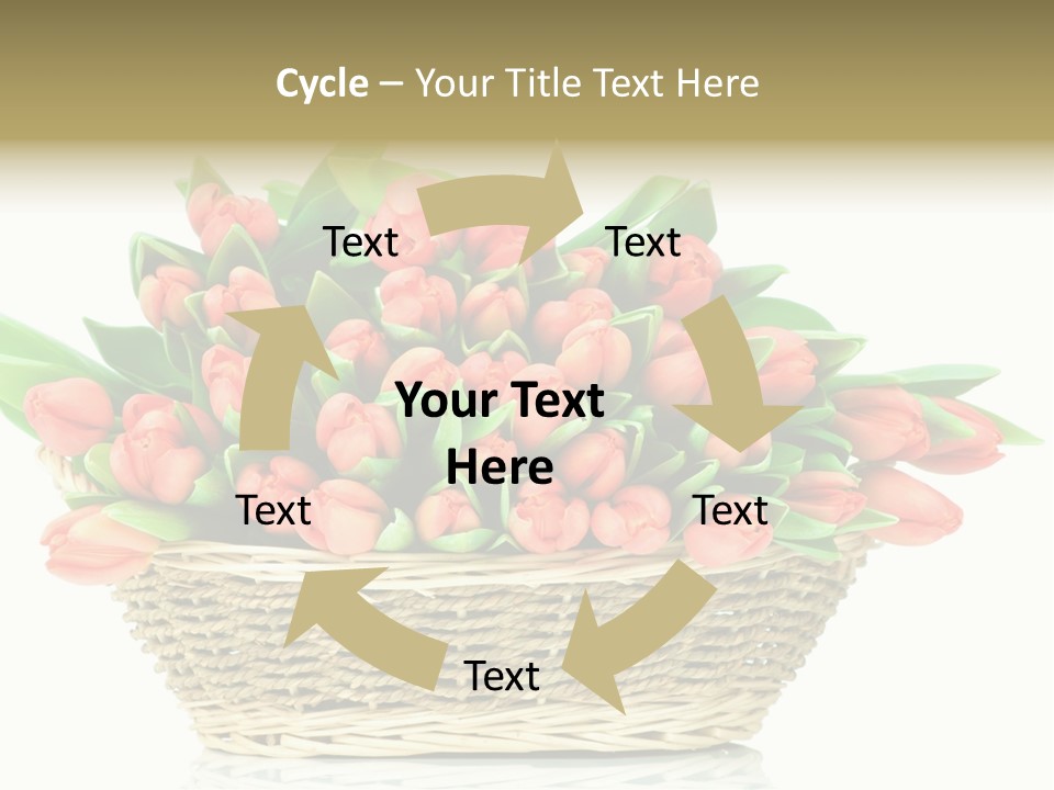 Fresh Straw Isolated PowerPoint Template