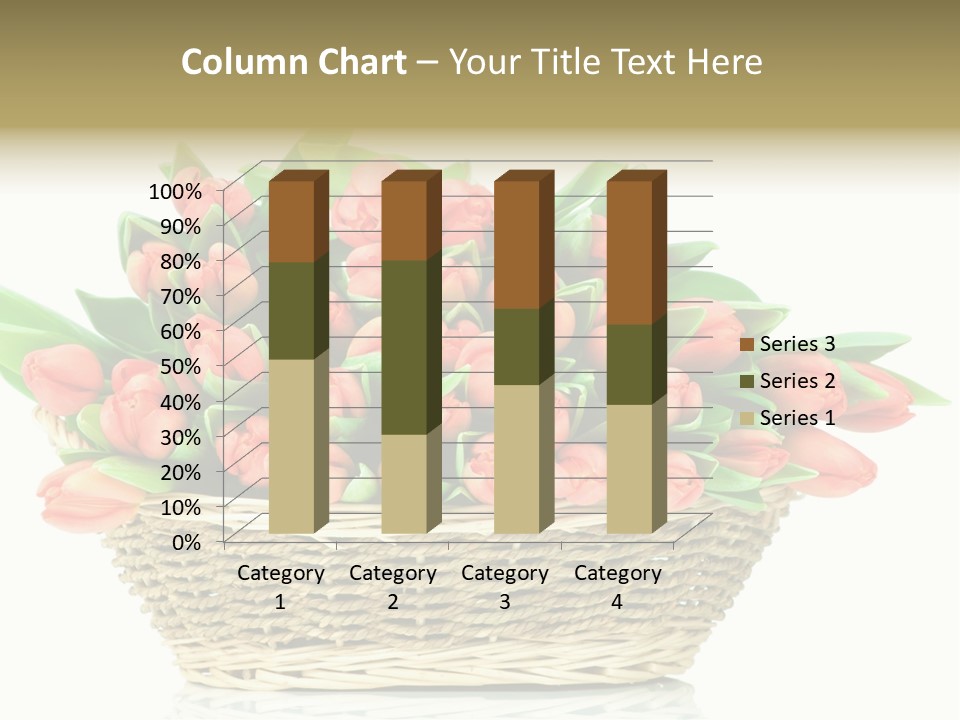 Fresh Straw Isolated PowerPoint Template