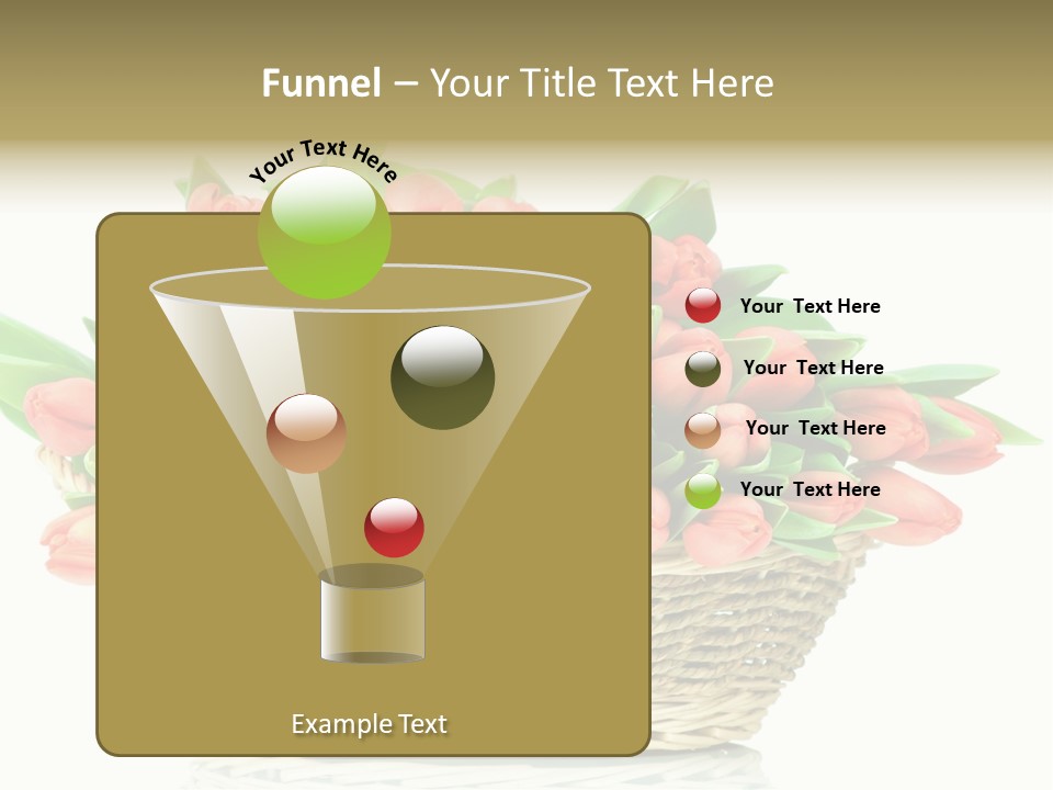 Fresh Straw Isolated PowerPoint Template
