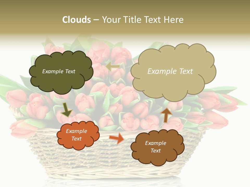 Fresh Straw Isolated PowerPoint Template