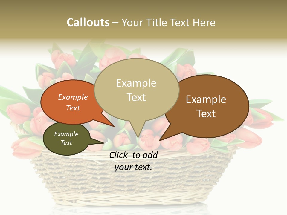 Fresh Straw Isolated PowerPoint Template