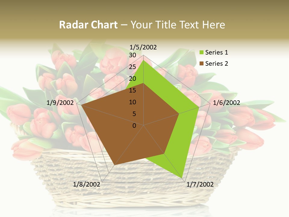 Fresh Straw Isolated PowerPoint Template