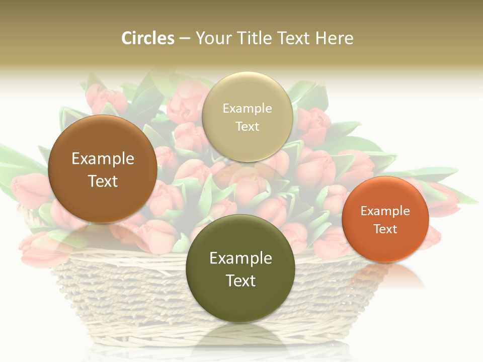 Fresh Straw Isolated PowerPoint Template