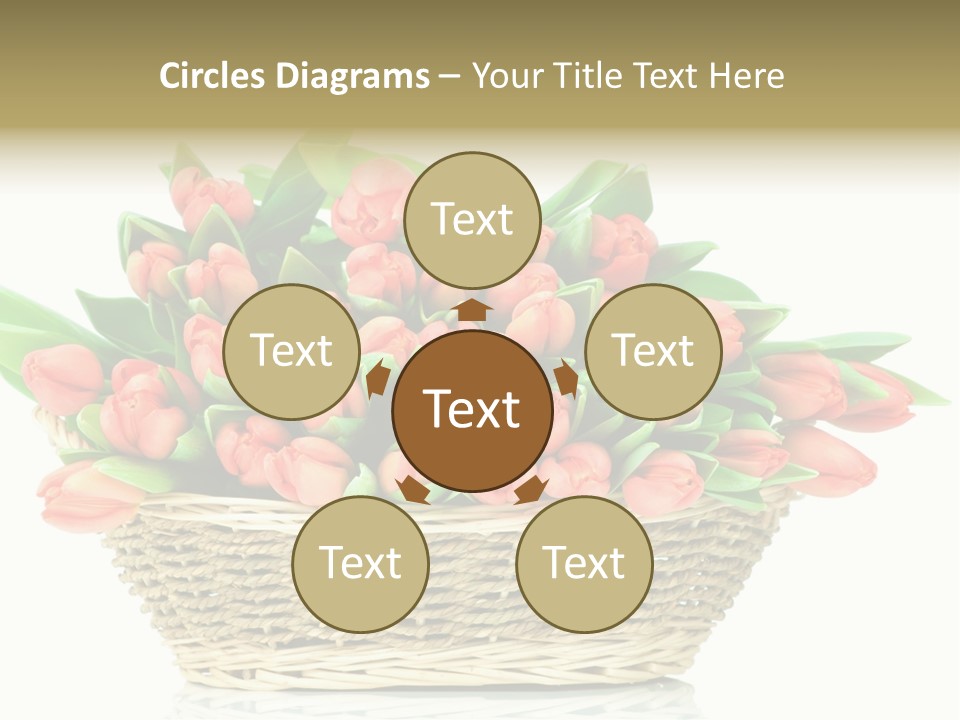 Fresh Straw Isolated PowerPoint Template