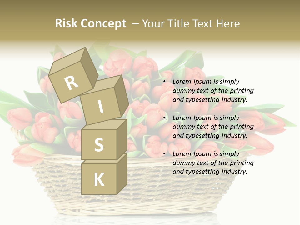 Fresh Straw Isolated PowerPoint Template