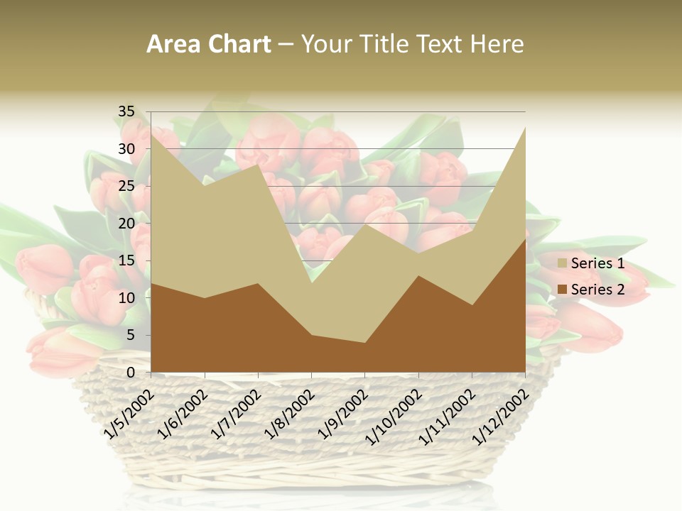 Fresh Straw Isolated PowerPoint Template