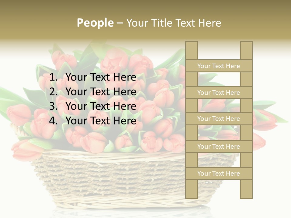 Fresh Straw Isolated PowerPoint Template