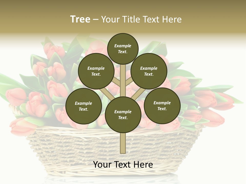 Fresh Straw Isolated PowerPoint Template