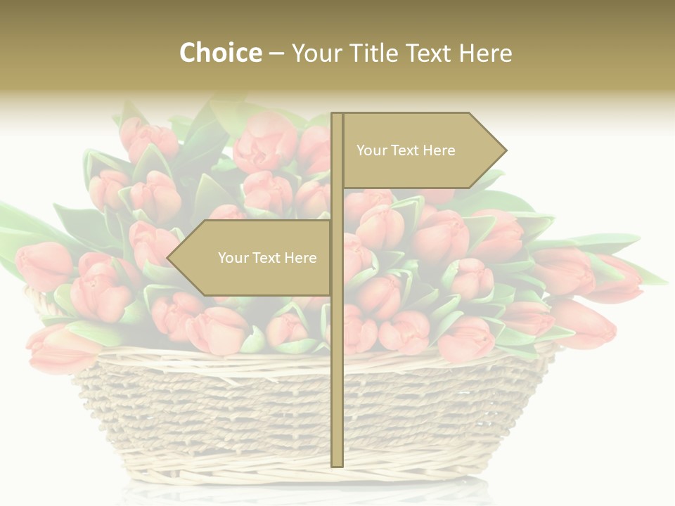 Fresh Straw Isolated PowerPoint Template