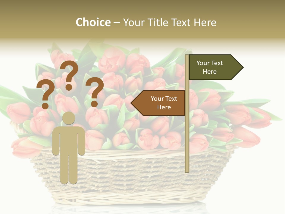 Fresh Straw Isolated PowerPoint Template