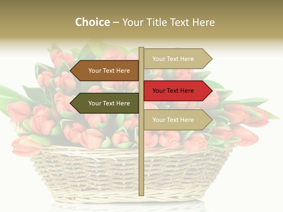 Fresh Straw Isolated PowerPoint Template