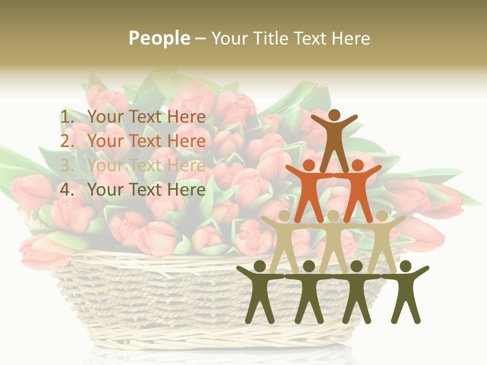 Fresh Straw Isolated PowerPoint Template