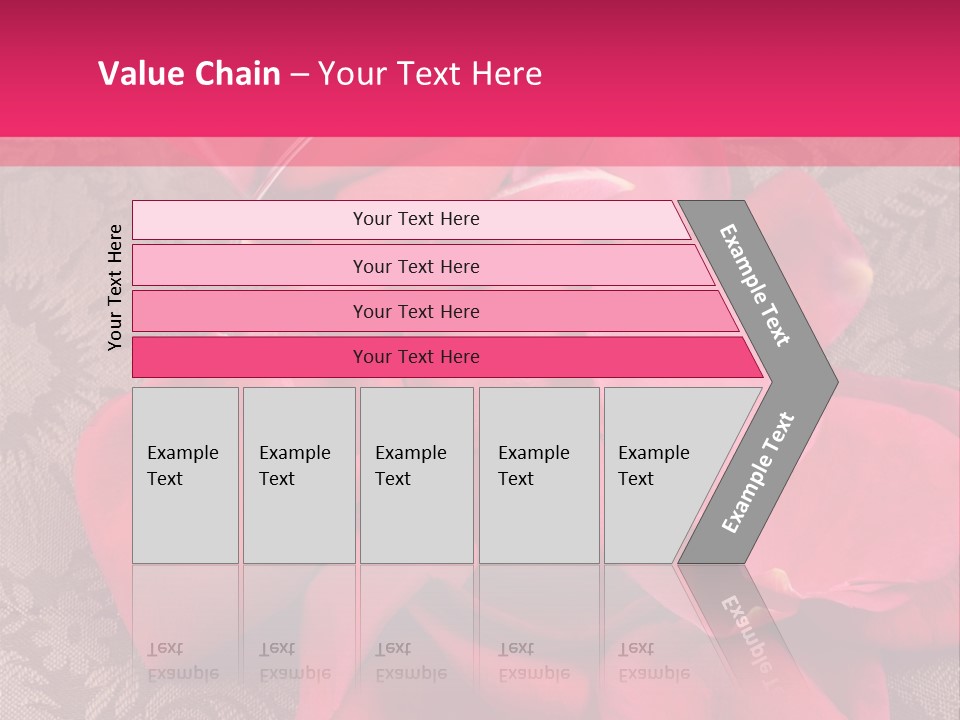 Love Background Bud PowerPoint Template