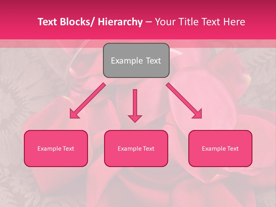 Love Background Bud PowerPoint Template