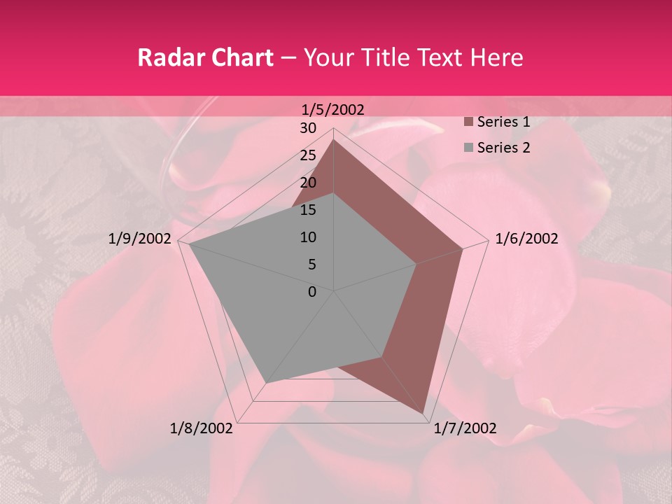 Love Background Bud PowerPoint Template