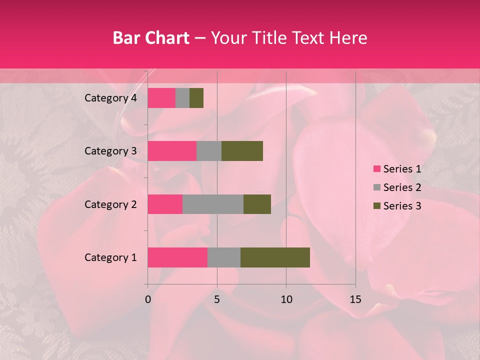 Love Background Bud PowerPoint Template