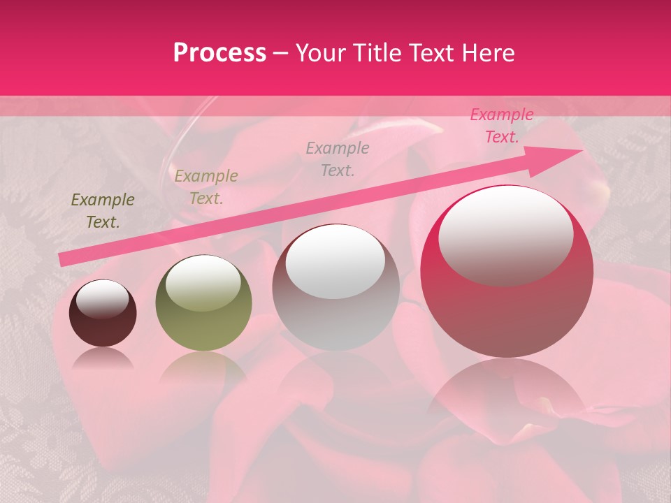 Love Background Bud PowerPoint Template