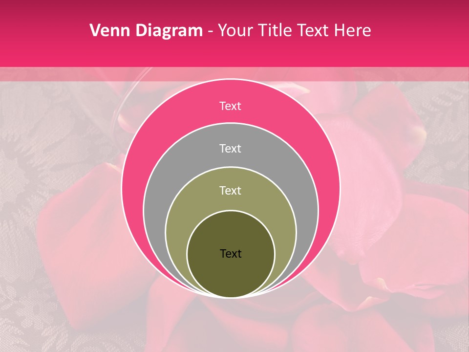 Love Background Bud PowerPoint Template