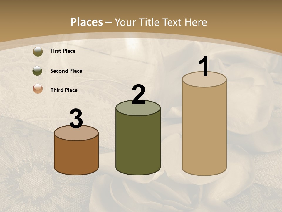 Anniversary Red Bud PowerPoint Template