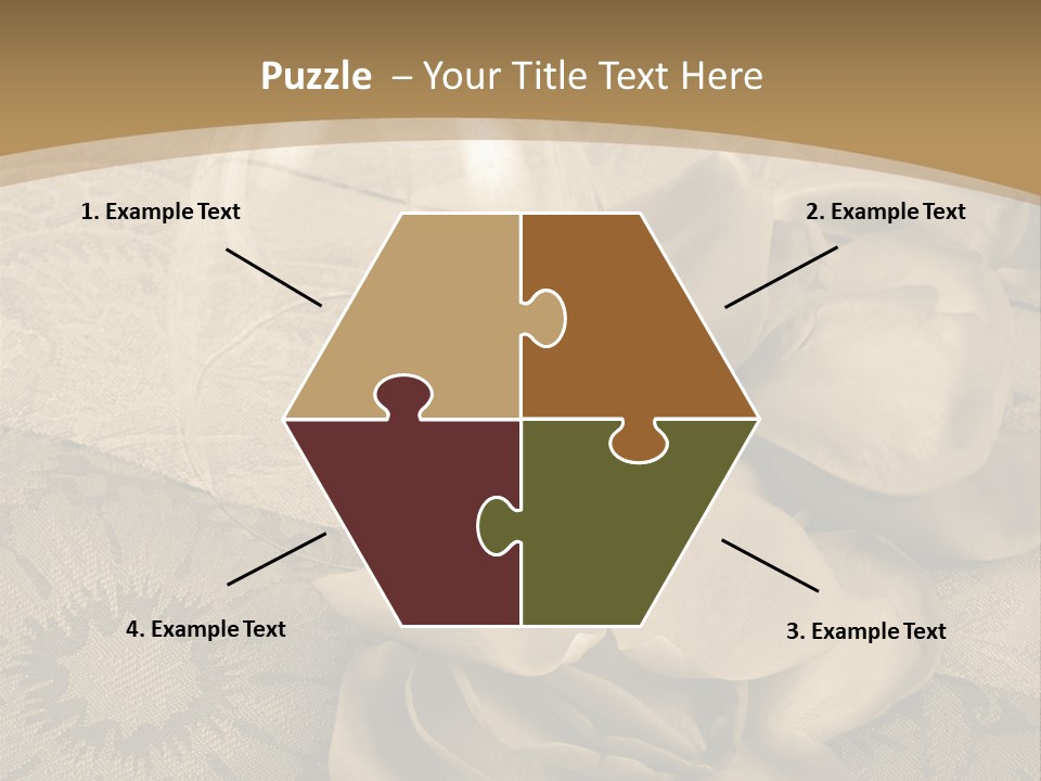 Anniversary Red Bud PowerPoint Template