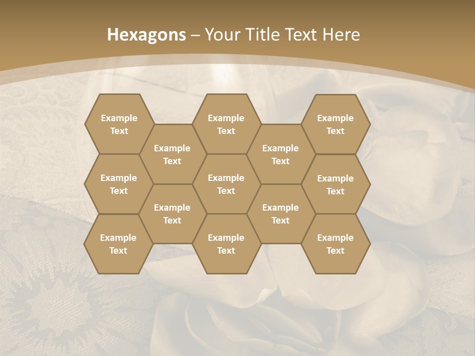 Anniversary Red Bud PowerPoint Template