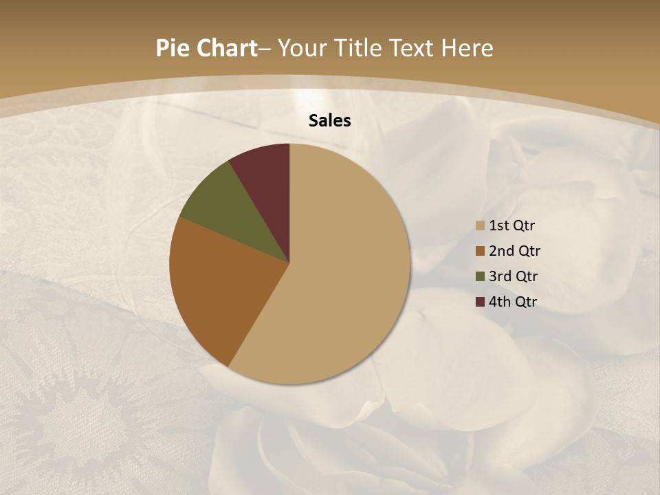 Anniversary Red Bud PowerPoint Template