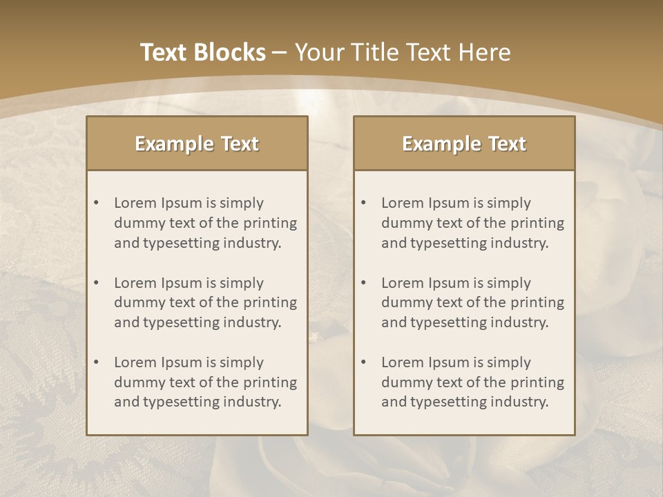 Anniversary Red Bud PowerPoint Template