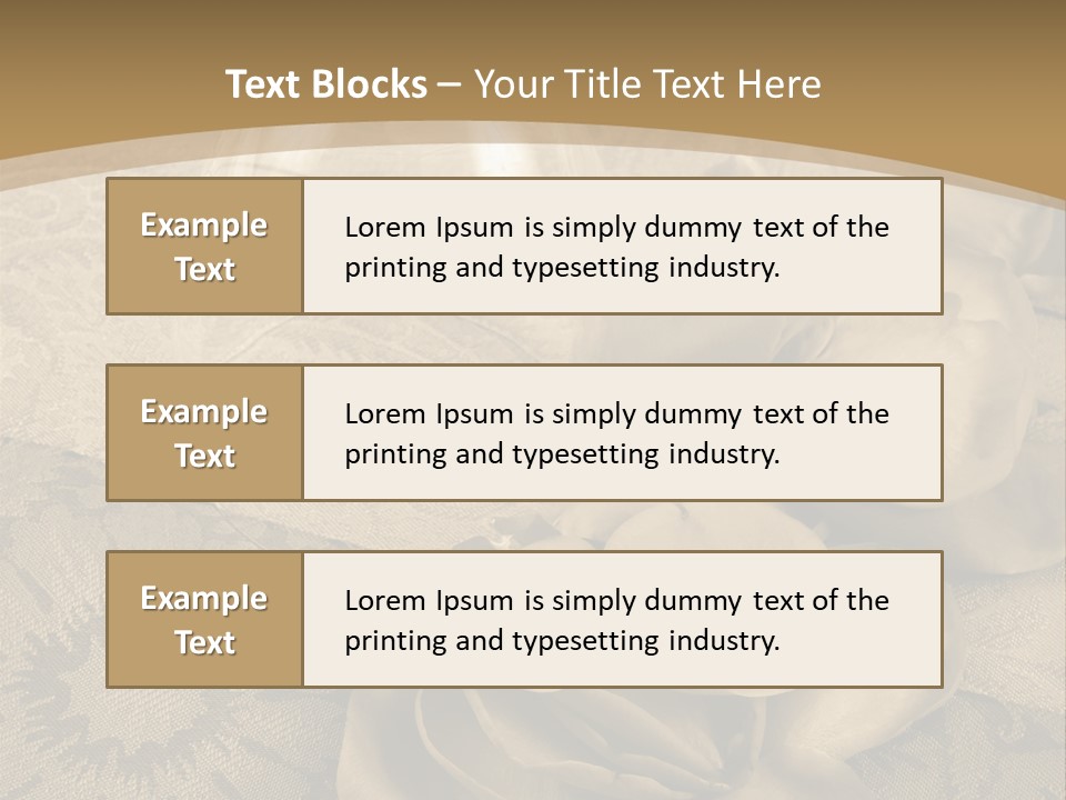 Anniversary Red Bud PowerPoint Template