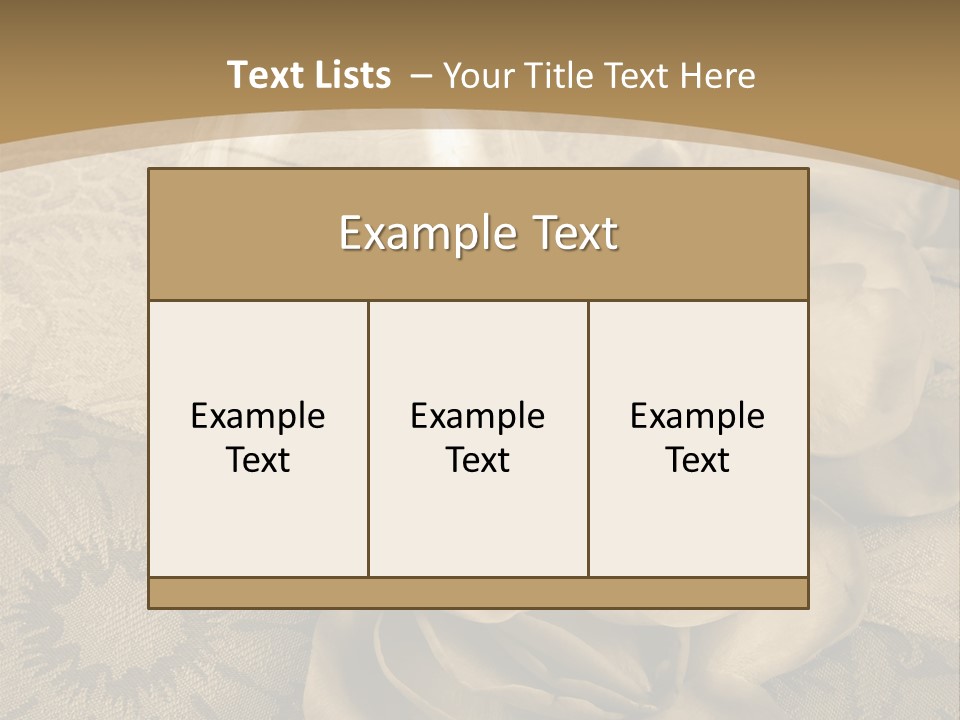 Anniversary Red Bud PowerPoint Template