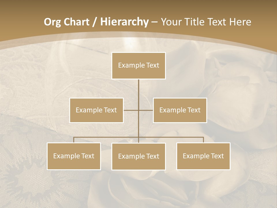 Anniversary Red Bud PowerPoint Template