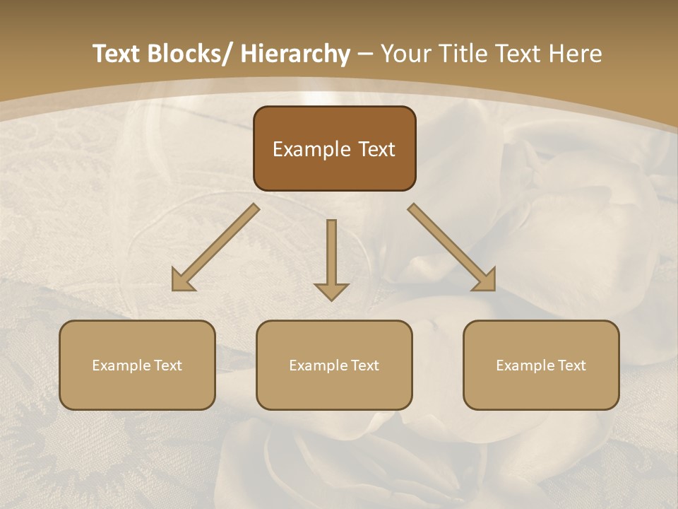 Anniversary Red Bud PowerPoint Template