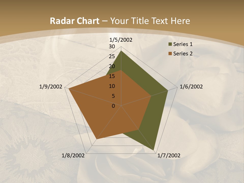 Anniversary Red Bud PowerPoint Template