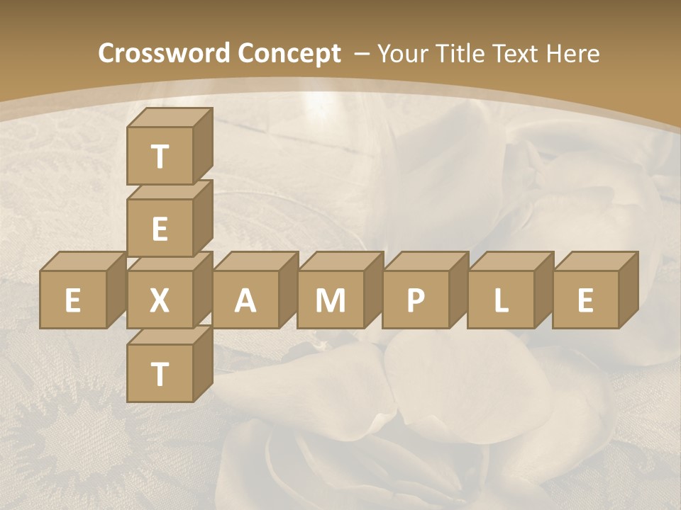 Anniversary Red Bud PowerPoint Template