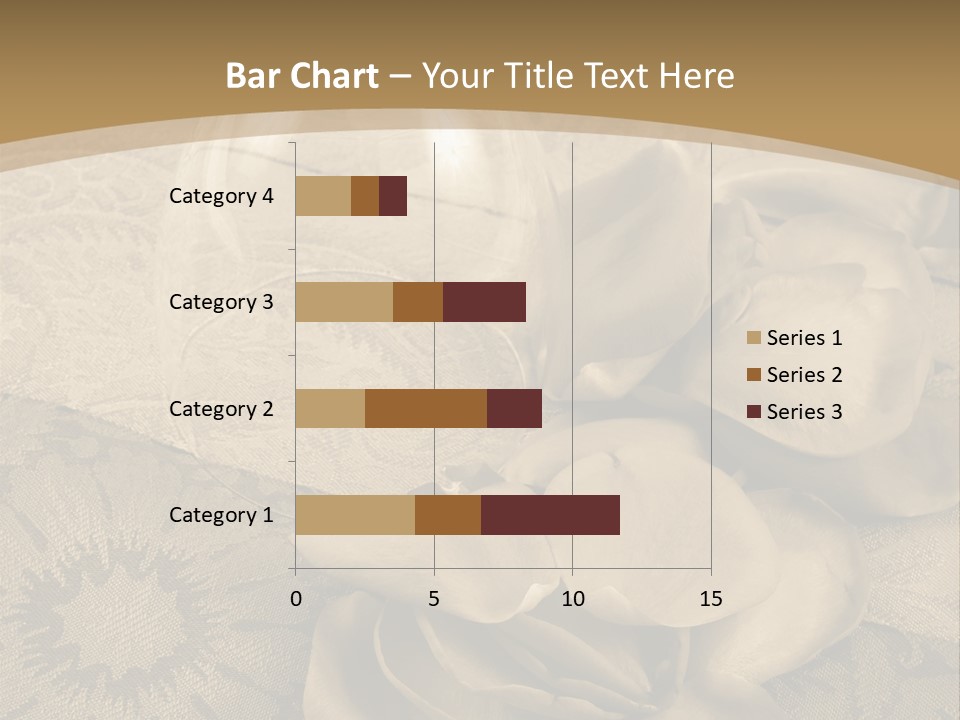 Anniversary Red Bud PowerPoint Template