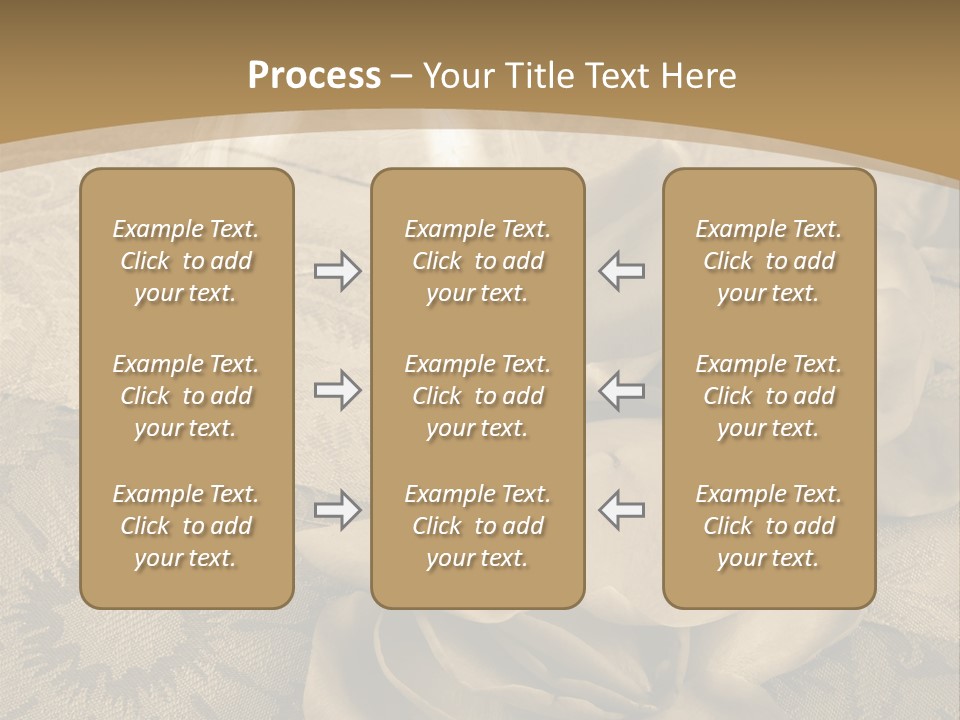 Anniversary Red Bud PowerPoint Template