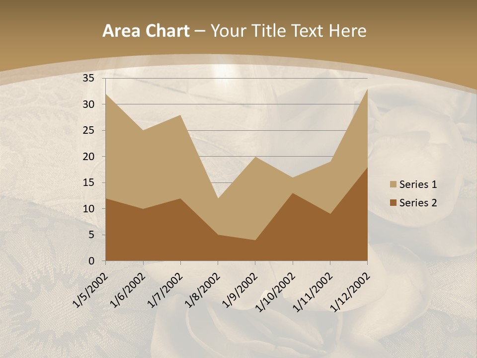 Anniversary Red Bud PowerPoint Template