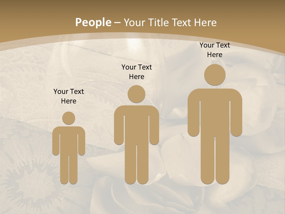 Anniversary Red Bud PowerPoint Template