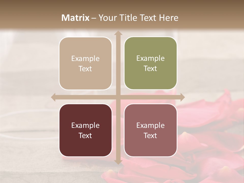 Seasonal Romance Decoration PowerPoint Template