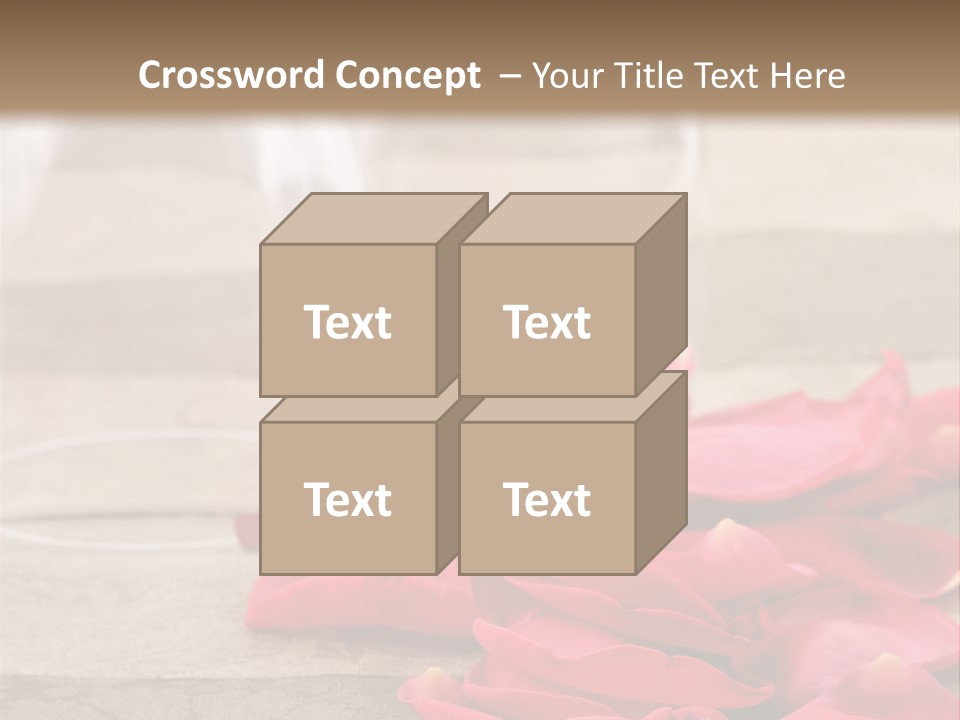 Seasonal Romance Decoration PowerPoint Template