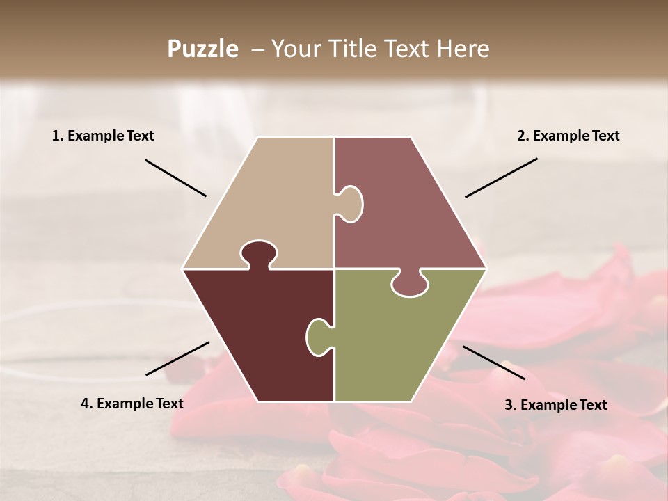 Seasonal Romance Decoration PowerPoint Template