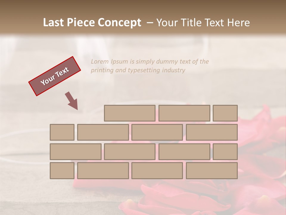 Seasonal Romance Decoration PowerPoint Template