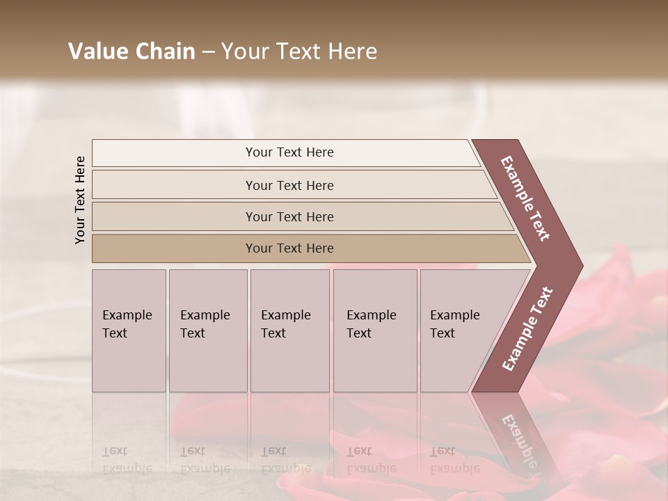 Seasonal Romance Decoration PowerPoint Template