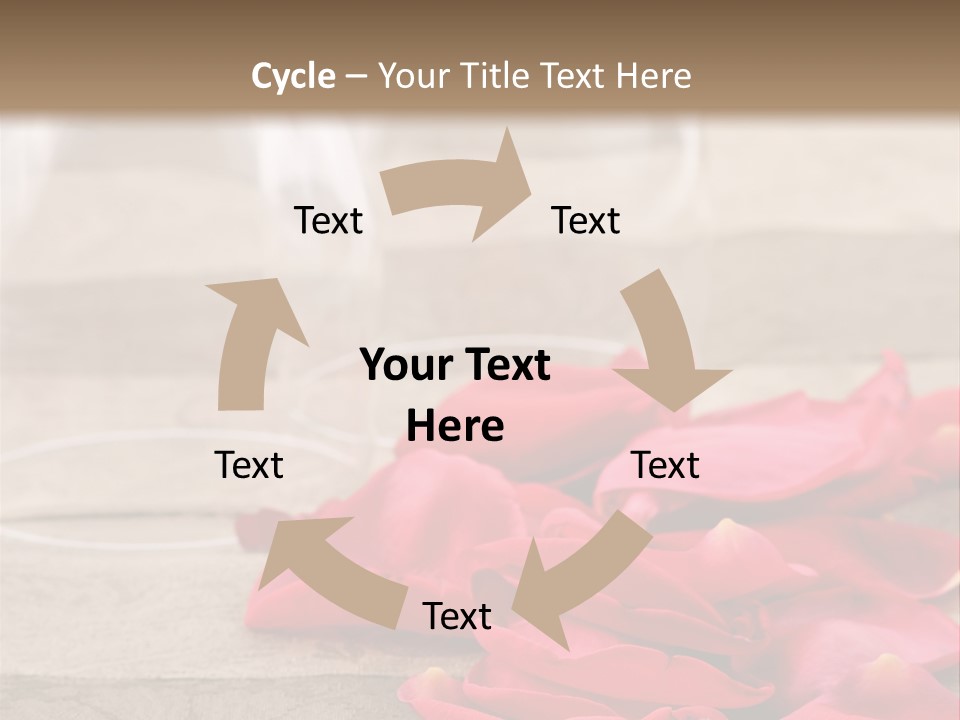 Seasonal Romance Decoration PowerPoint Template