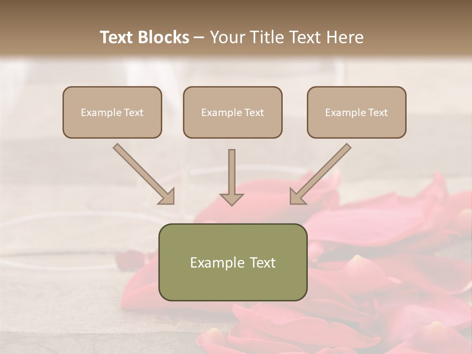 Seasonal Romance Decoration PowerPoint Template